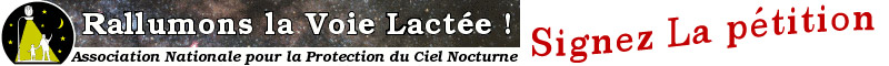 P�tition pour la protection du ciel nocturne