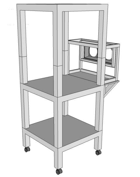 MEUBLE IMPRIMANTE 3D