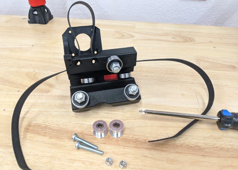 MPCNC ajout des courroies